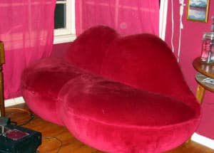 Lips Couch For The Wonders Of Craigslist Salvo Lips Couch
